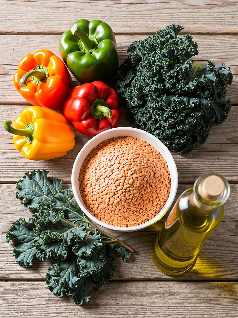 Fresh balanced ingredients